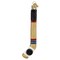 Old World Christmas 5.5 Inch Hockey Stick Christmas Tree Ornament , Ornament Sports Puck